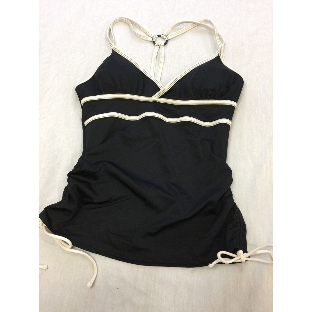 SPEEDO WOMENS SWIM TANKINI TOP SIZE 10